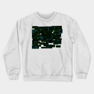 GreenAndBlueCodev1.0 Crewneck Sweatshirt